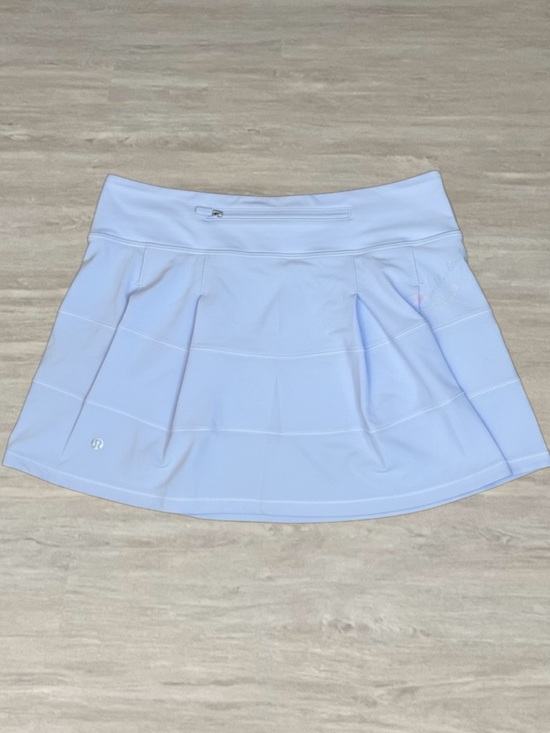 lululemon athletica Dresses & Skirts - Lululemon Pace Rival Long Skirt Serene Blue NWT Tennis Running